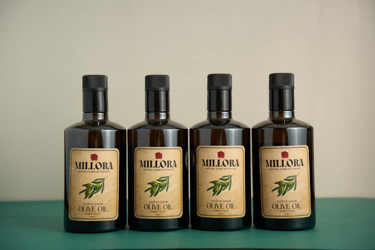 Millora Natürel Sızma Zeytinyağı – 4’lü Set (500 ml)